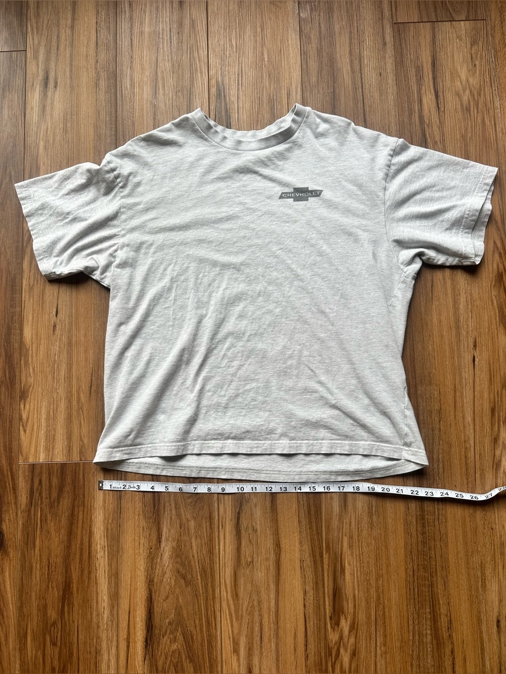 American Eagle Outfitters Light Gray Crew Neck Tee